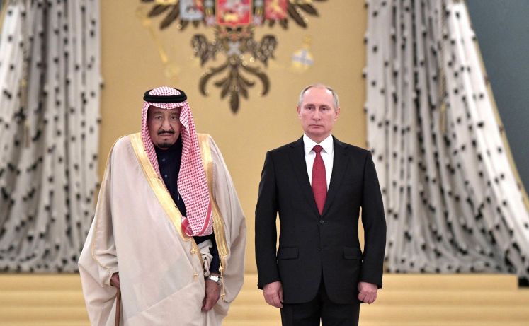 Salman ibn Abd al-Aziz Al Saud, Wladimir Putin