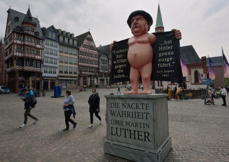 Plastik von Martin Luther 