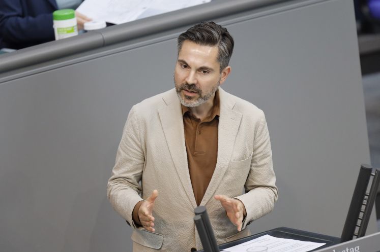 Fabio De Masi im Bundestag