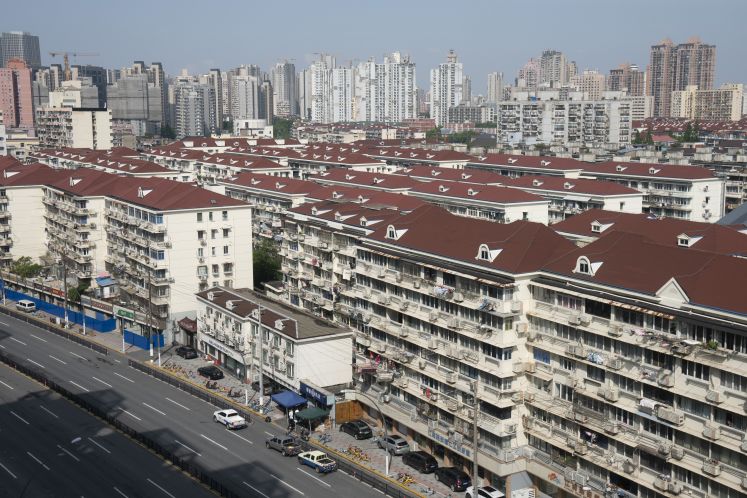 Häuser in Schanghai