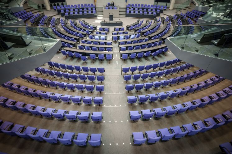 Plenarsaal Bundestag