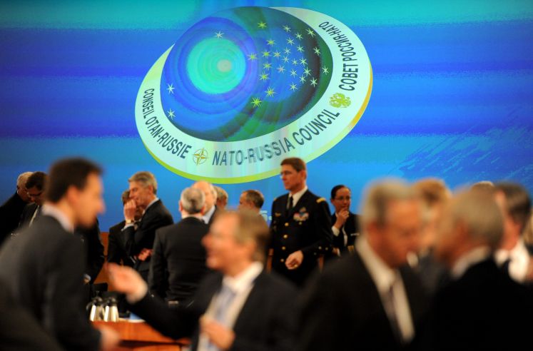 Teilnehmer des Nato-Russland-Rates