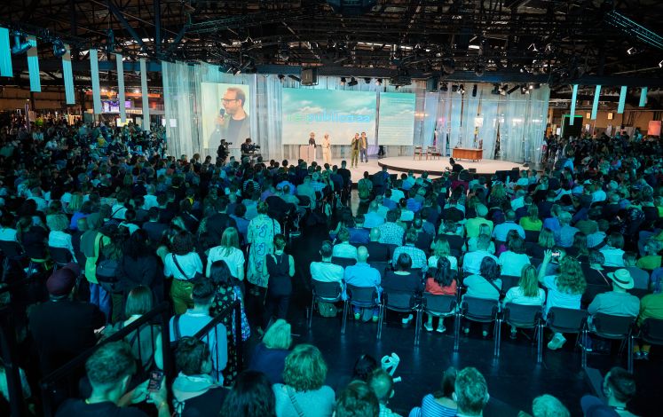 Eröffnung der re:publica in Berlin