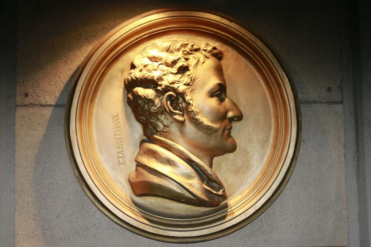 Gedenktafel für ETA Hoffmann in der Berliner Charlottenstraße