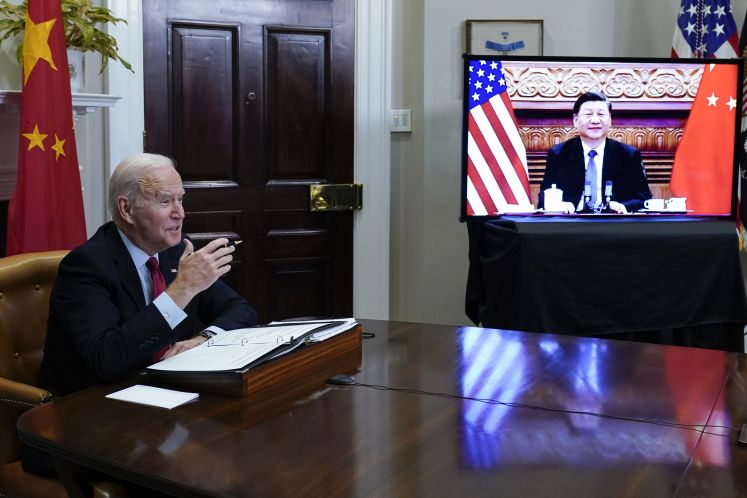 Joe Biden und Xi Jinping