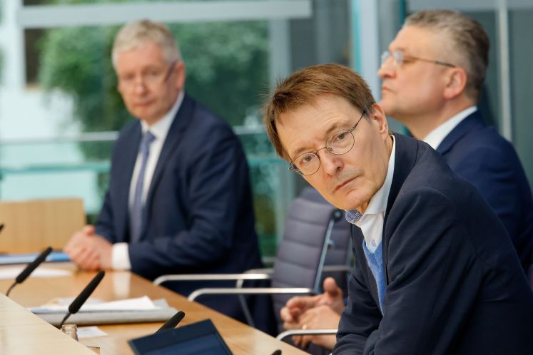 Karl Lauterbach und Lothar Wieler 