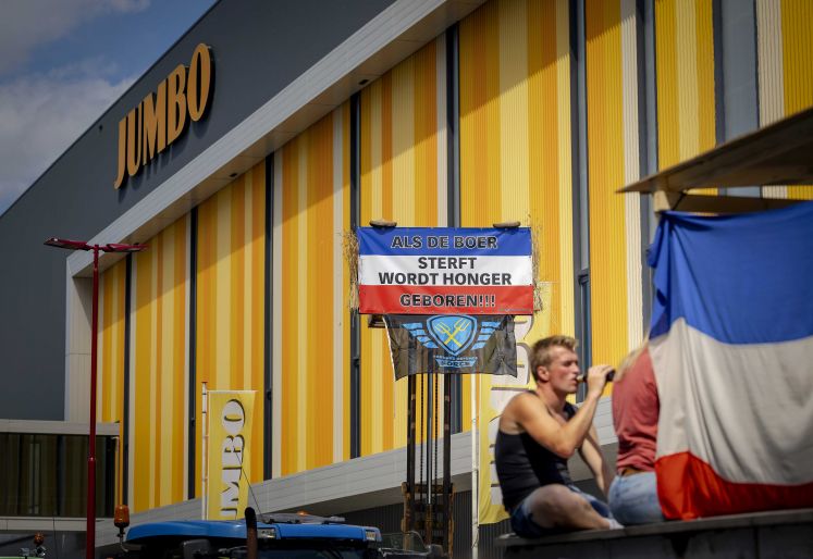 Bauernprotest in Holland