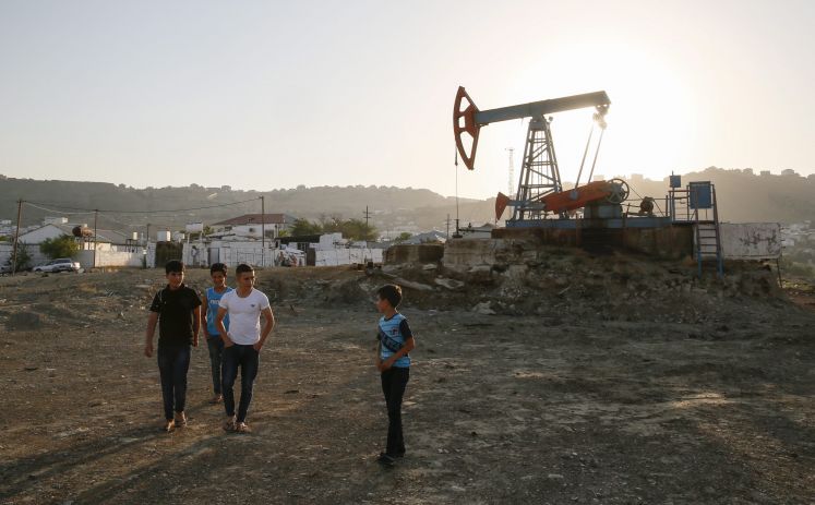 Erdölförderung in Baku