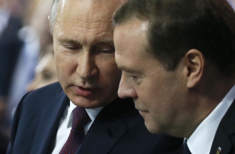Putin und Medwedew