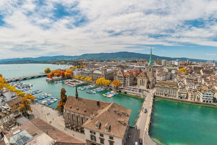 Zürich und Zürichsee
