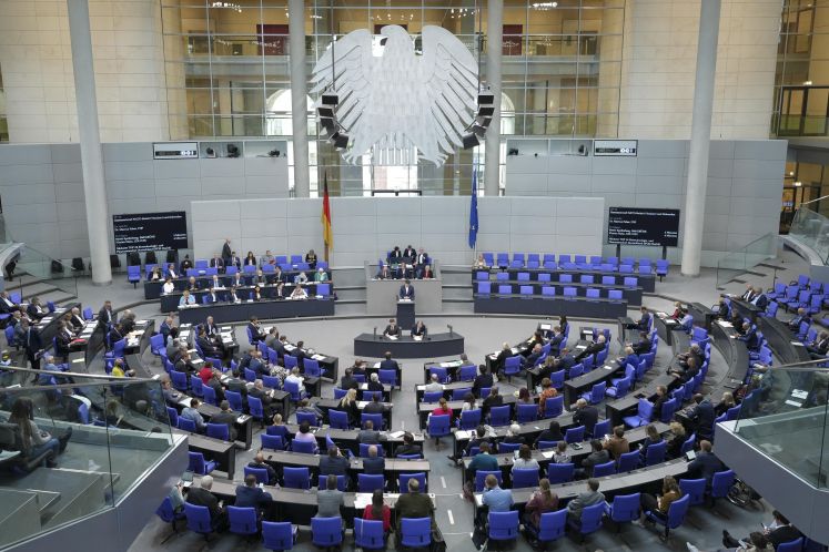 Plenarsaal Bundestag