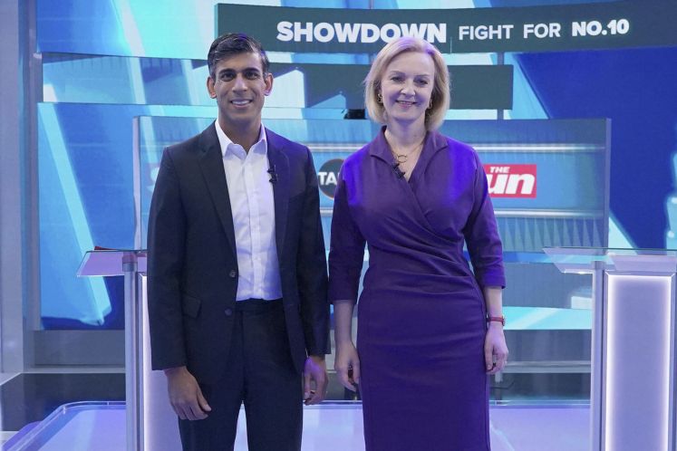 Rishi Sunak, Liz Truss