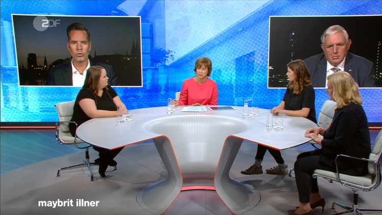 Talkrunde bei Maybrit Illner