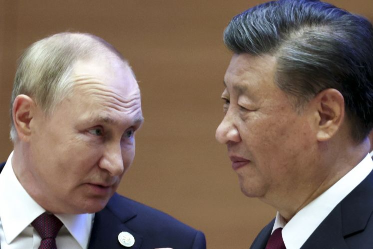Putin und  Xi Jinping