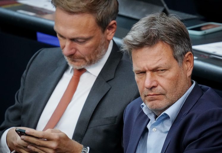 Christian Lindner und Robert Habeck