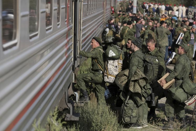 Russische Soldaten