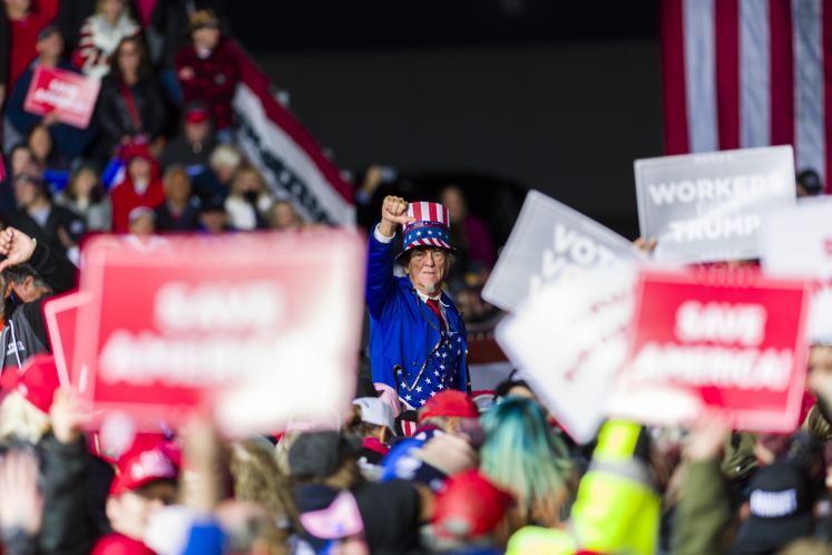 Trump-Unterstützer in Ohio 