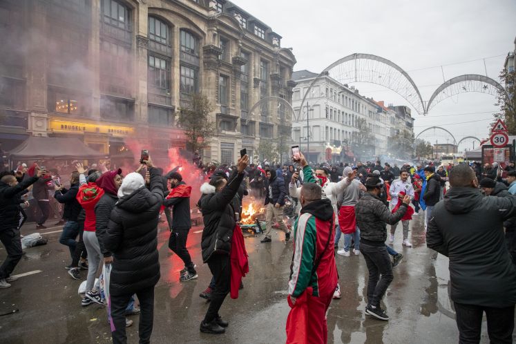Ausschreitungen Brüssel 
