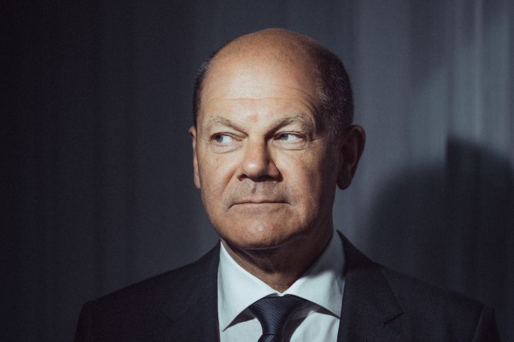 Porträt von Olaf Scholz