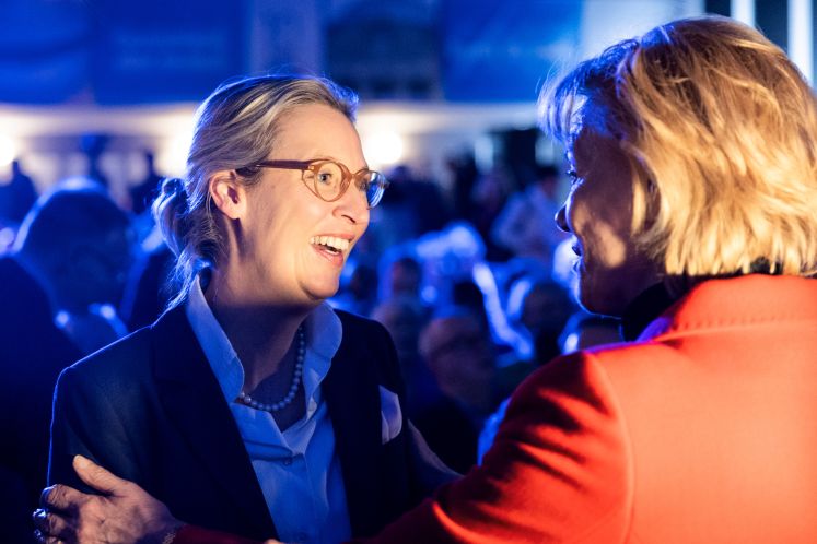 Alice Weidel und Erika Steinbach
