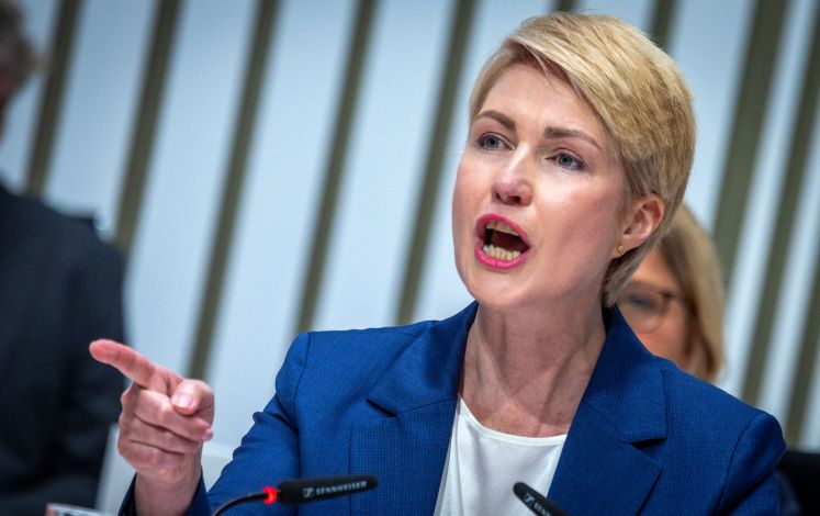 Ministerpräsidentin Manuela Schwesig (SPD) 