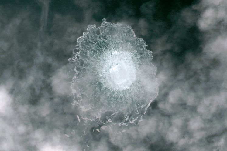 Leck in Nord Stream 1