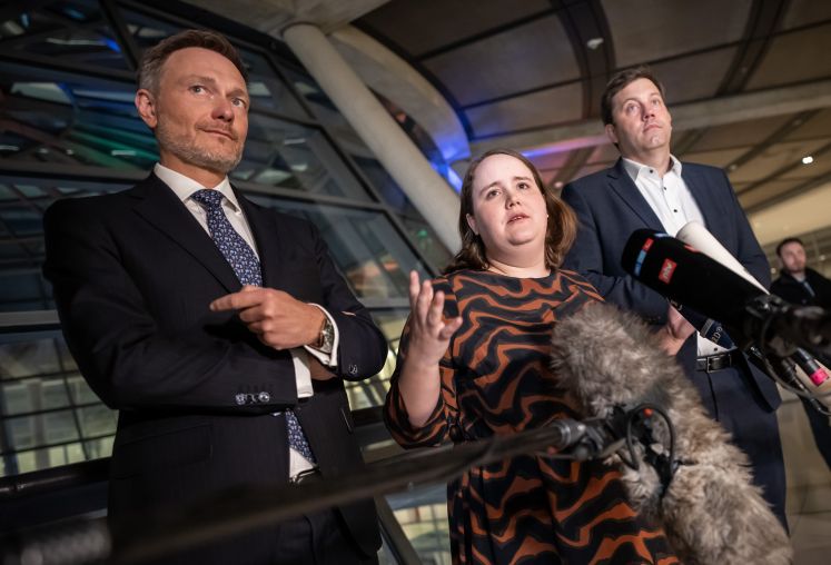 Chefs der Ampelkoalitionsparteien