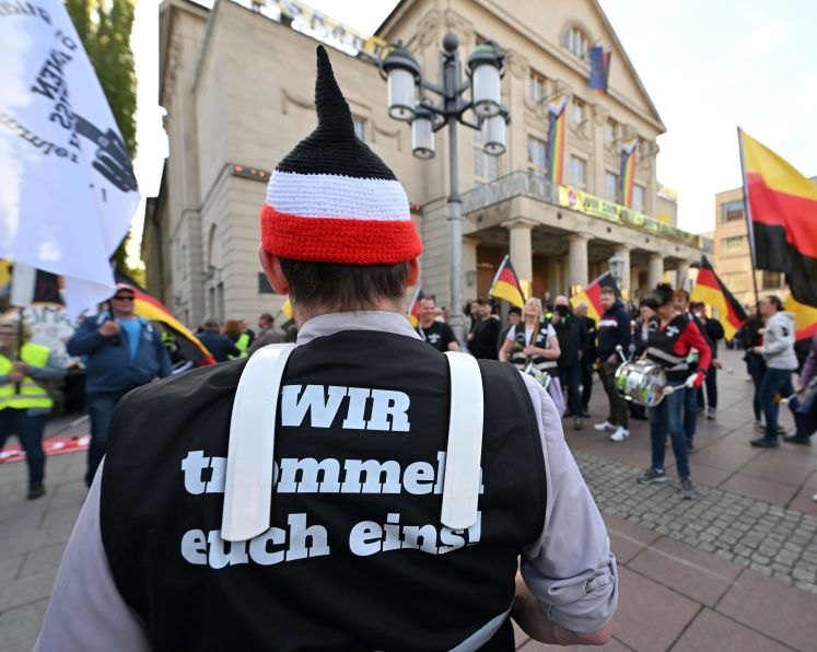 AfD-Kundgebung in Weimar