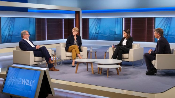 Anne Will und ihre Gäste