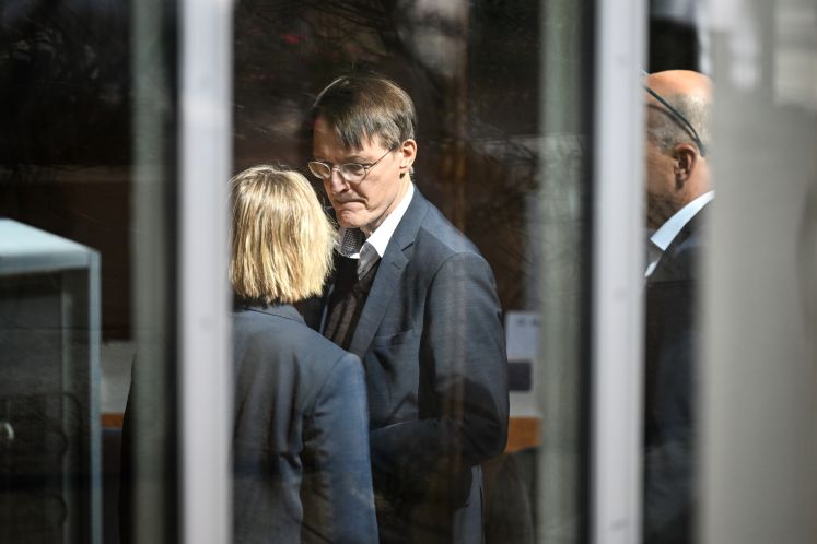 Lauterbach im Gespräch