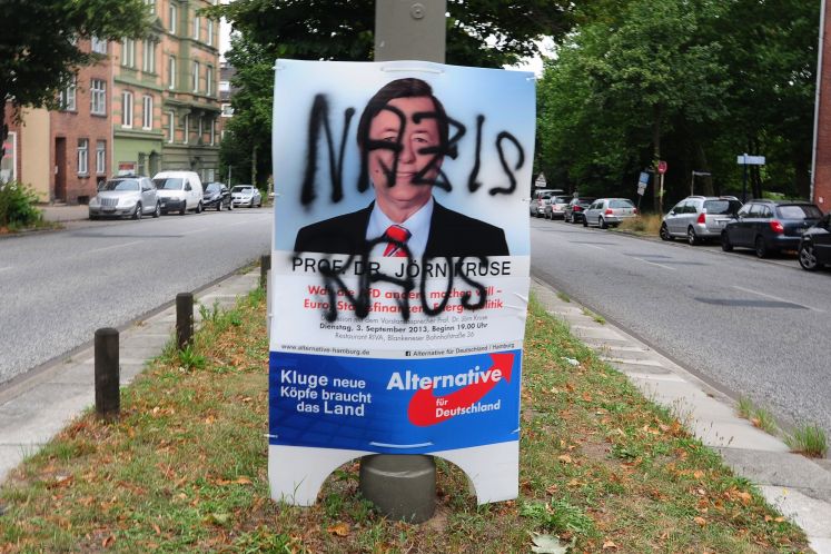 Wahlplakat der AfD