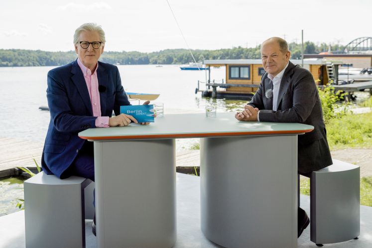 Olaf Scholz im Sommerinterview