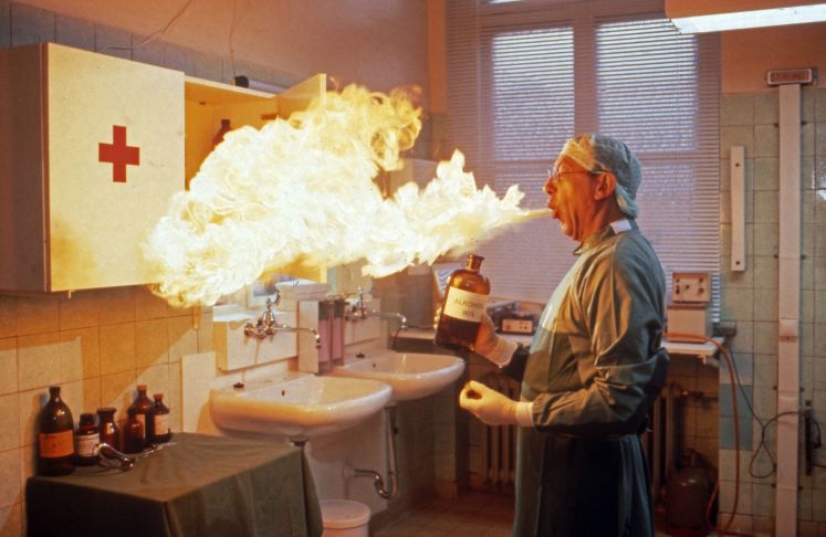 Bei mir liegen Sie richtig, Deutschland 1990, Regie: Ulrich Stark, Szenenfoto