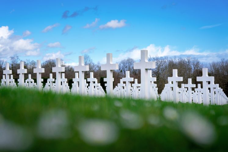 Der Soldatenfriedhof von Douaumont ist eine Gedänkstette für Gefallene der Schlacht um Verdun im 1. Weltkrieg