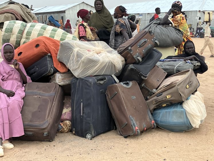 Sudanesische Flüchtlinge
