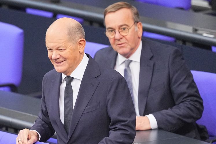 Olaf Scholz und Boris Pistorius