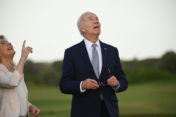 Joe Biden und Ursula von der Leyen