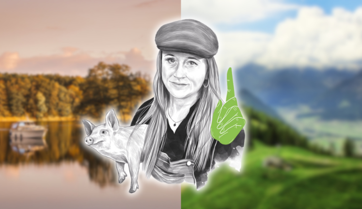 Sophie von Maltzahn zwischen Mecklenburg-Vorpommern und Kärnten.