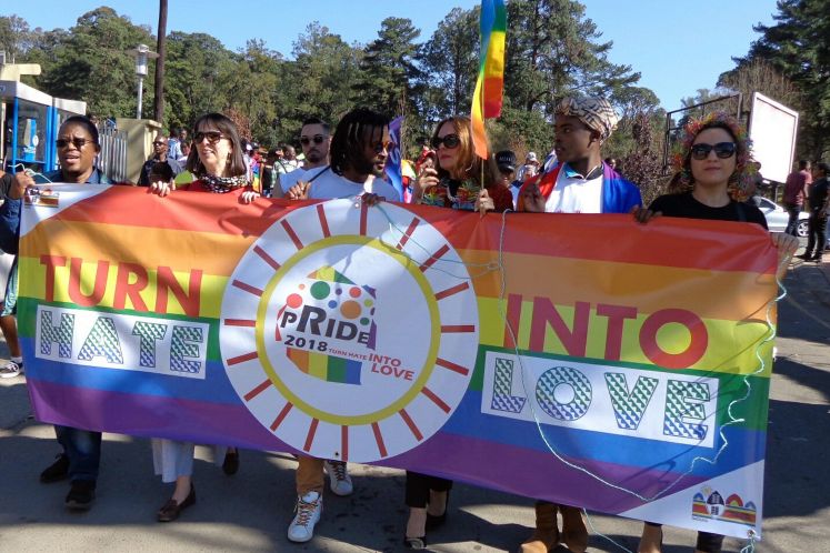 LGBTQI-Demonstration in Eswatini