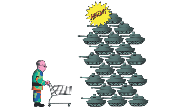 Verteidigungsminister Pistorius auf Shoppingtour