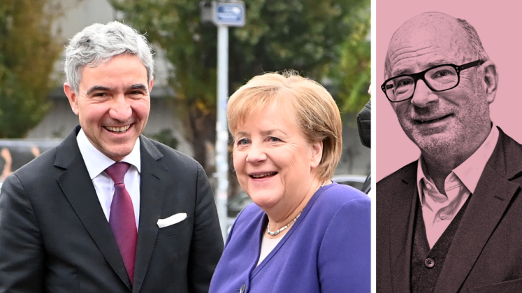 Stefan Harbarth und Angela Merkel