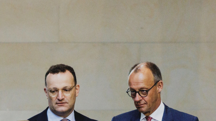 Jens Spahn und Friedrich Merz