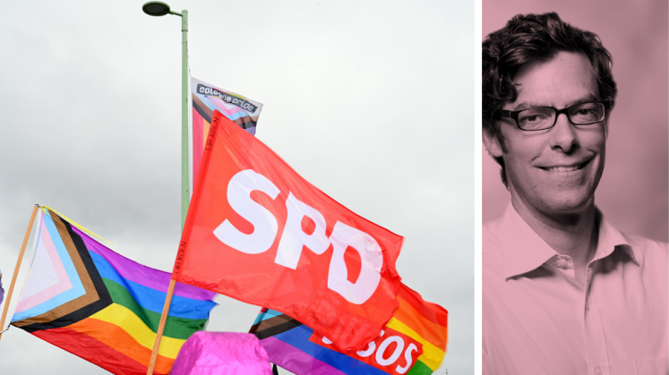 SPD-Fahne
