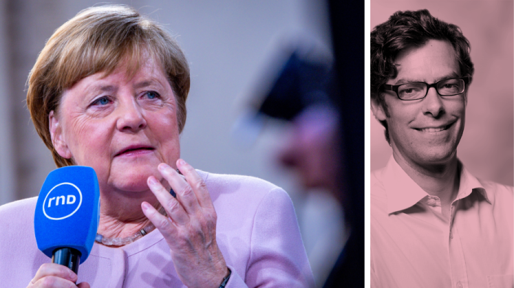 Angela Merkel beim RND