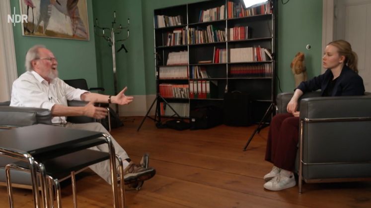 Wolfgang Thierse und Julia Ruhs