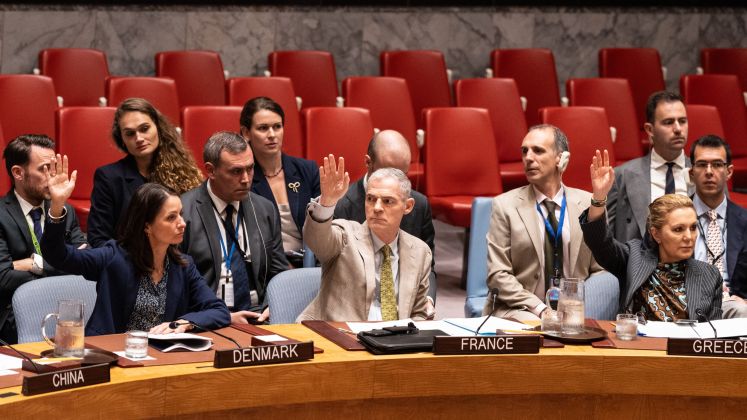 Abstimmung im UN-Sicherheitsrat