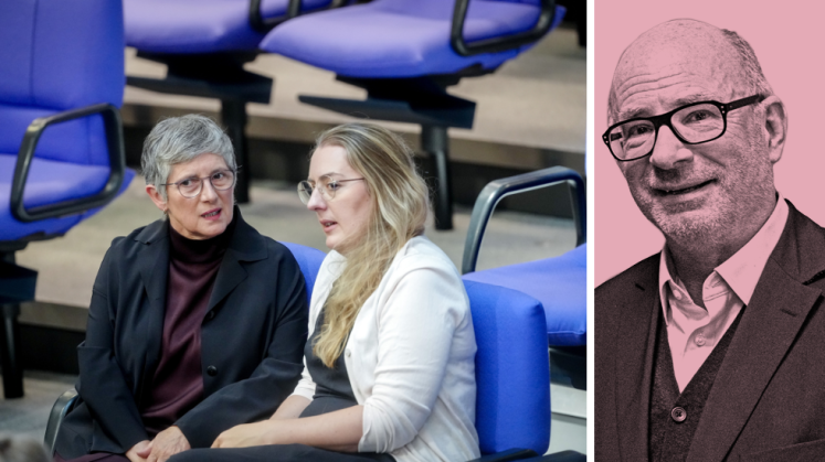 Britta Haßelmann und Katharina Dröge