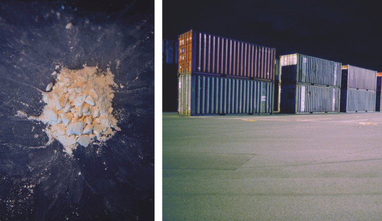 Kokain und Container im Hamburger Hafen