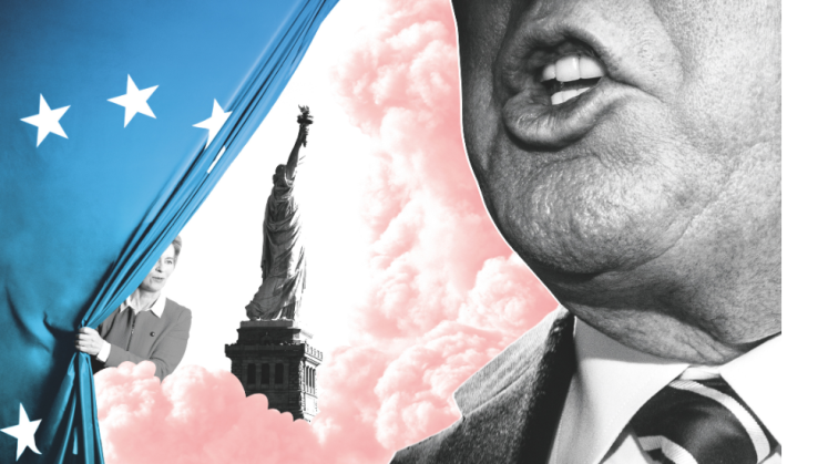 Ursula von der Leyen und Donald Trump