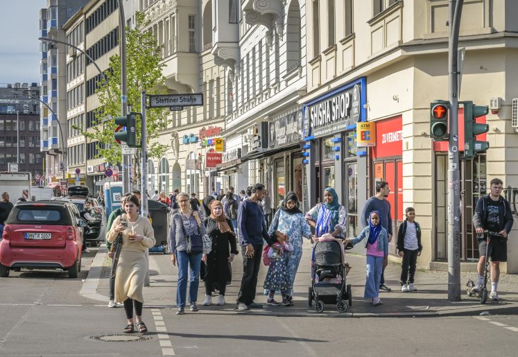 Frauen mit Kopftüchern